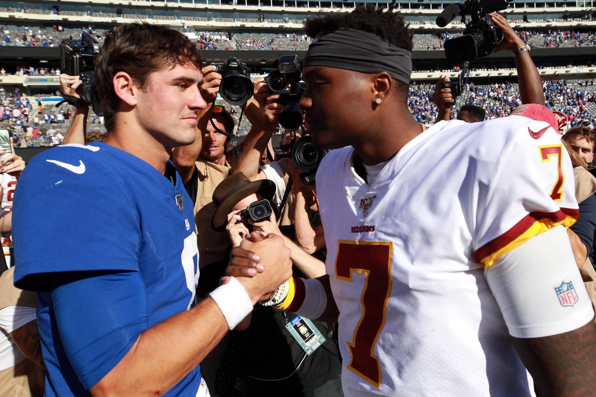Daniel Jones | Dwayne Haskins | Brad Penner-USA TODAY Sports